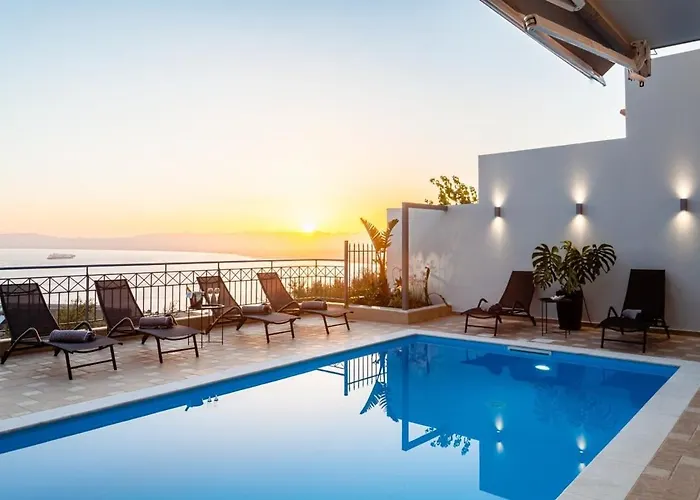 Aigli Luxury - Seaview Panoramic Retreat Villa *