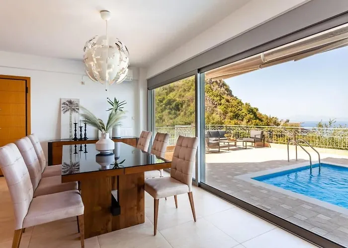 Вилла Aigli Luxury - Seaview Panoramic Retreat